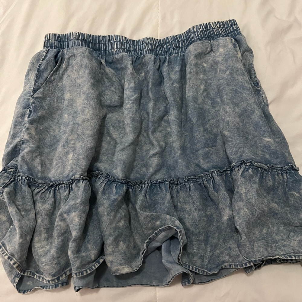 Blue Denim Women's Shorts